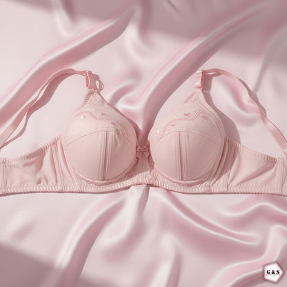 New Design Ladies Pack Of 3 Non-Padded Cotton Bras