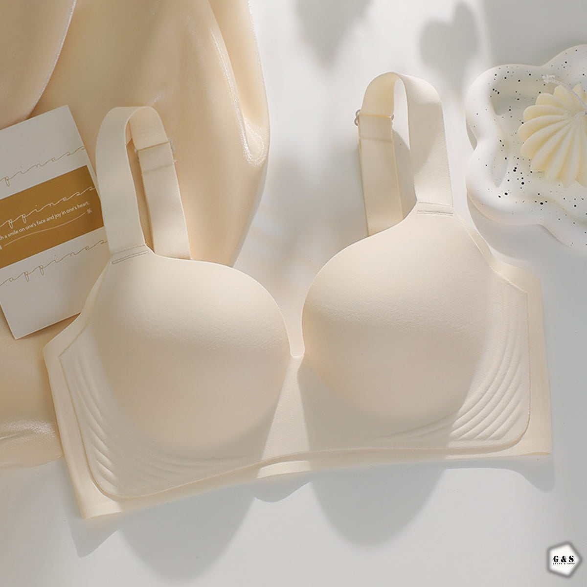 Pack Of 2 High Quality Seamless Non Wired Pocket Design Light Padded Bras