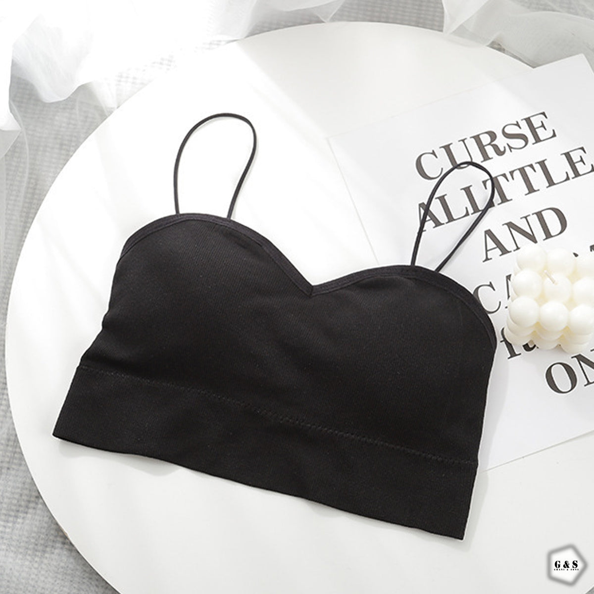 Ladies Imported Pack Of 3 Back Strip Design Bralette