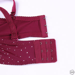 Polka Dot Design Pack Of 2 Wired Pushup Paded Bras