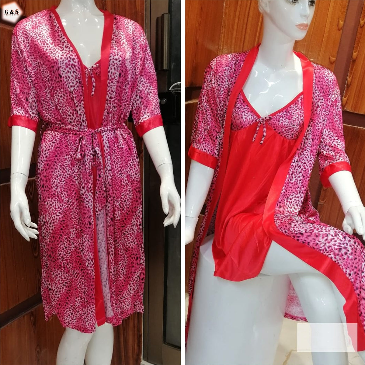 Ladies Imported 2 Piece Printed Nighties