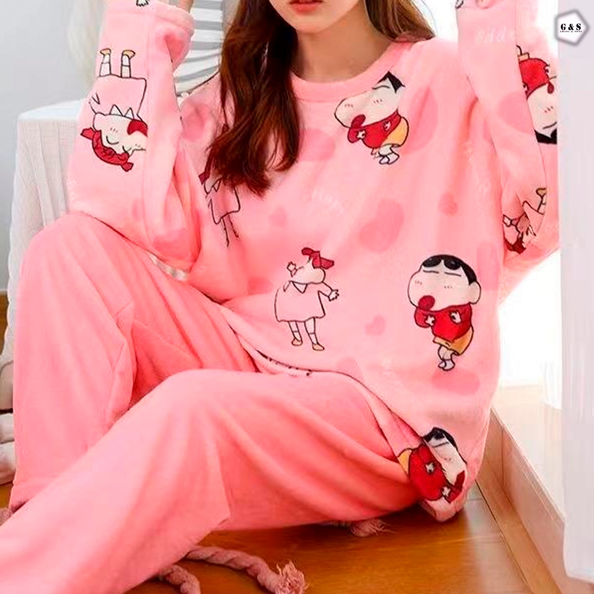 Ladies Imported Winter Flannel Suit