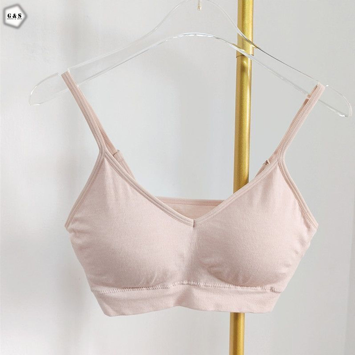 Girls Imported Pack Of 3 Adjustable Style Strap Design Bralette