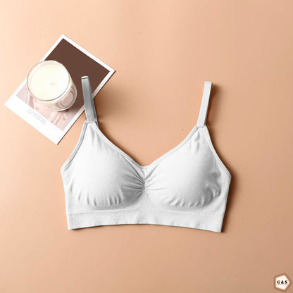 Ladies Imported Pack Of 3 Adjustable Style Strap Design Bralette