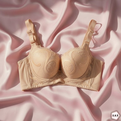 Pack Of 2 Full Back Support Wired Double Padded Pushup Bras