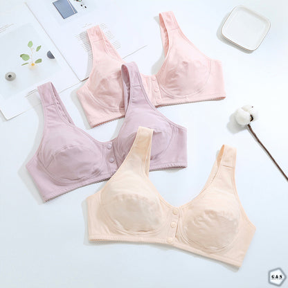 Non-Padded Front Open Pack Of 2 Bras