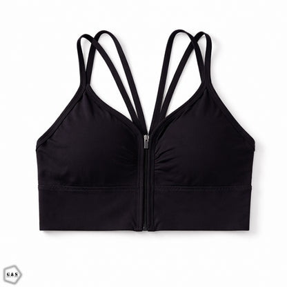 Pack Of 3 High Quality Front Zipper Sports/Casual Bralette