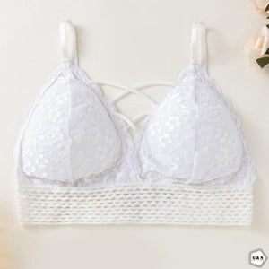 New Design Non-Wired Pack Of 3 Lace Bra/Bralette