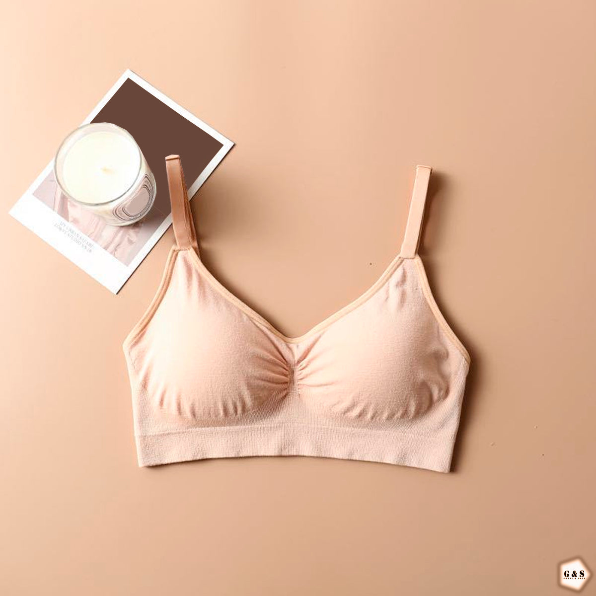 Ladies Imported Pack Of 3 Adjustable Style Strap Design Bralette