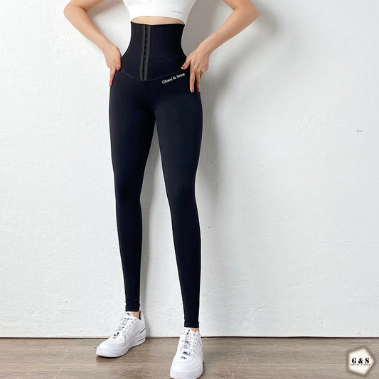 Ladies Imported High Waist Pushup Corset Gym/Yoga Legging