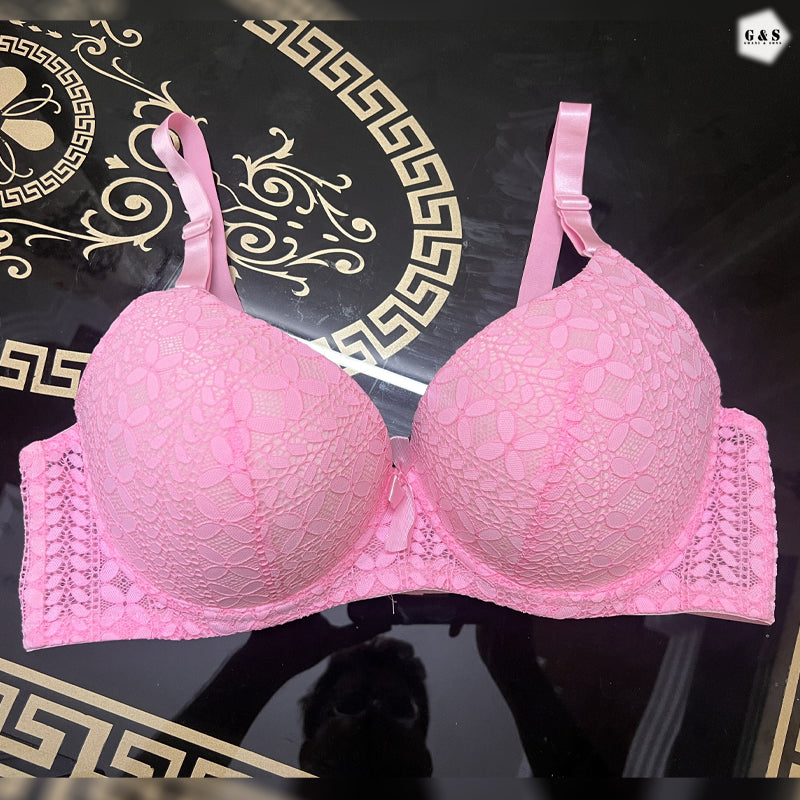 38D Size High Quality Single Padded Wired Pushup Full Coverage Bras