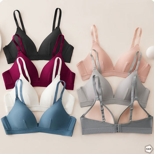 Girls Premium Quality Pure Cotton Pack Of 3 T-Shirt Bras
