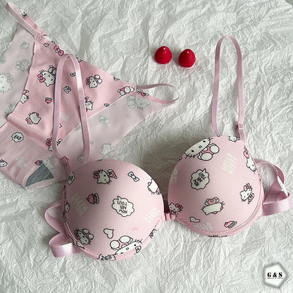 Double Padded Wired Multi-Purpose Bra & Panty Set