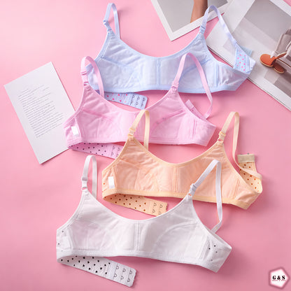 Zero Size Pack Of 3 Back Hook Design With Adjustable Straps Bralette