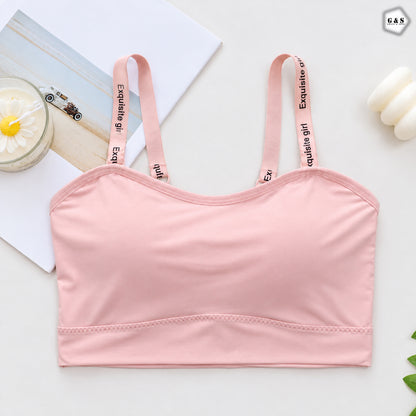 Pack Of 3 Ice-Silk Padded Sports/Casual Bralette