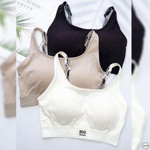 High Quality Pack Of 3 Sports/Casual Bralette