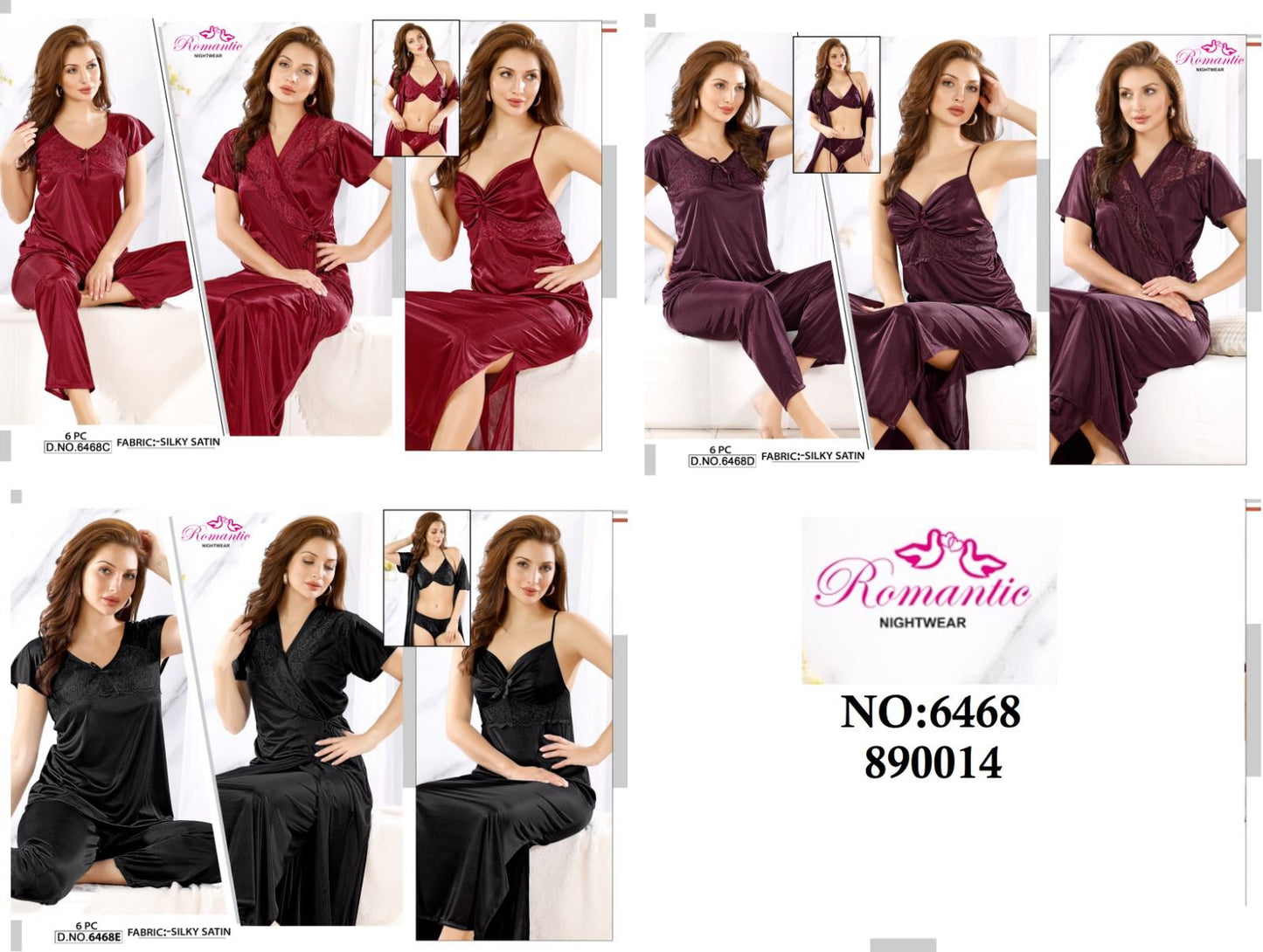 High Quality Silk Bridal Nighties
