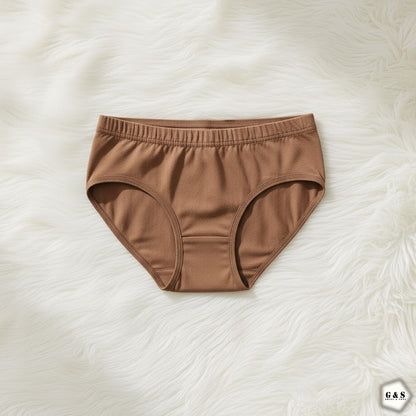 Ladies Imported High Quality Pack Of 5 Cotton Basic Panties