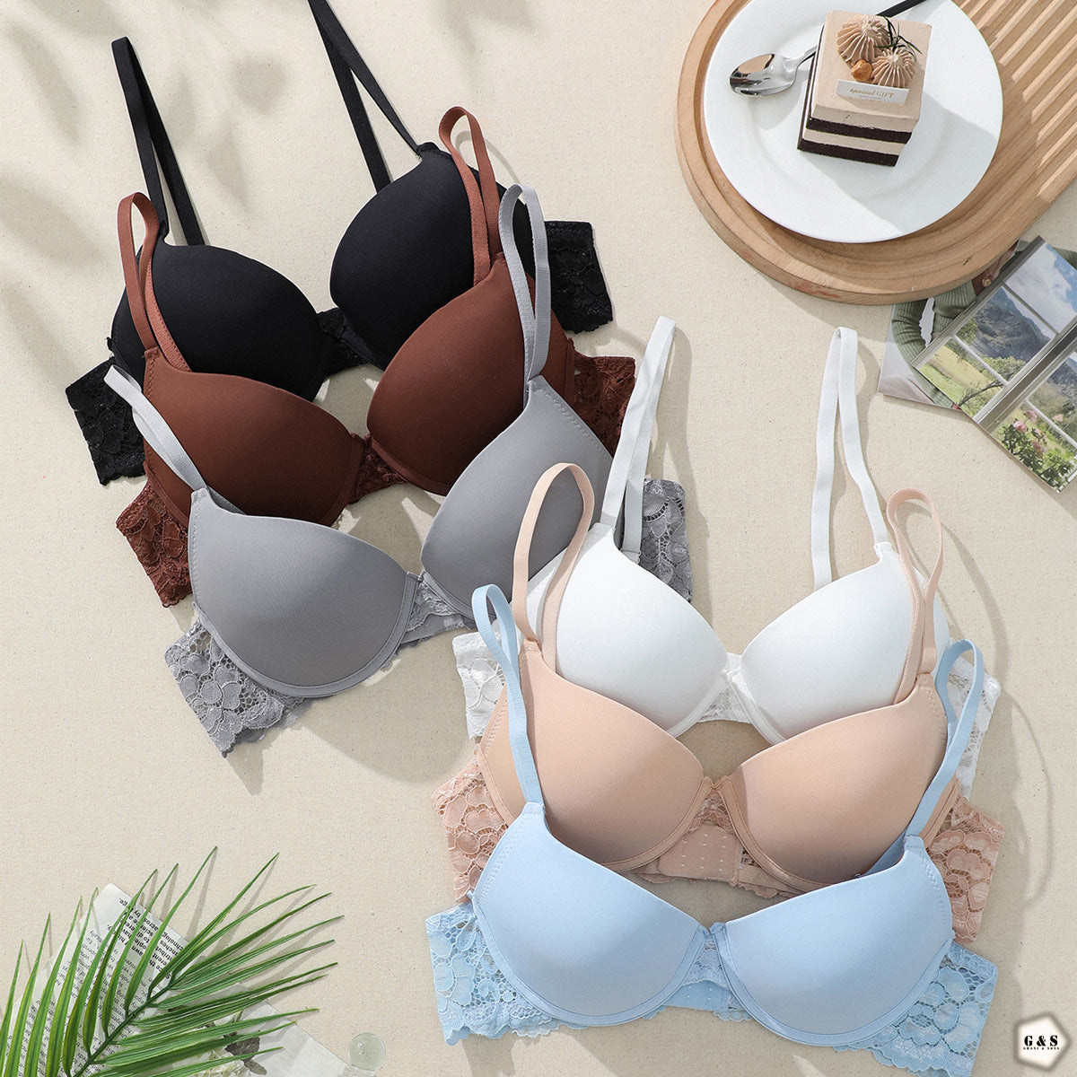 Pack Of 3 Wired Single Padded Super Comfy Bras