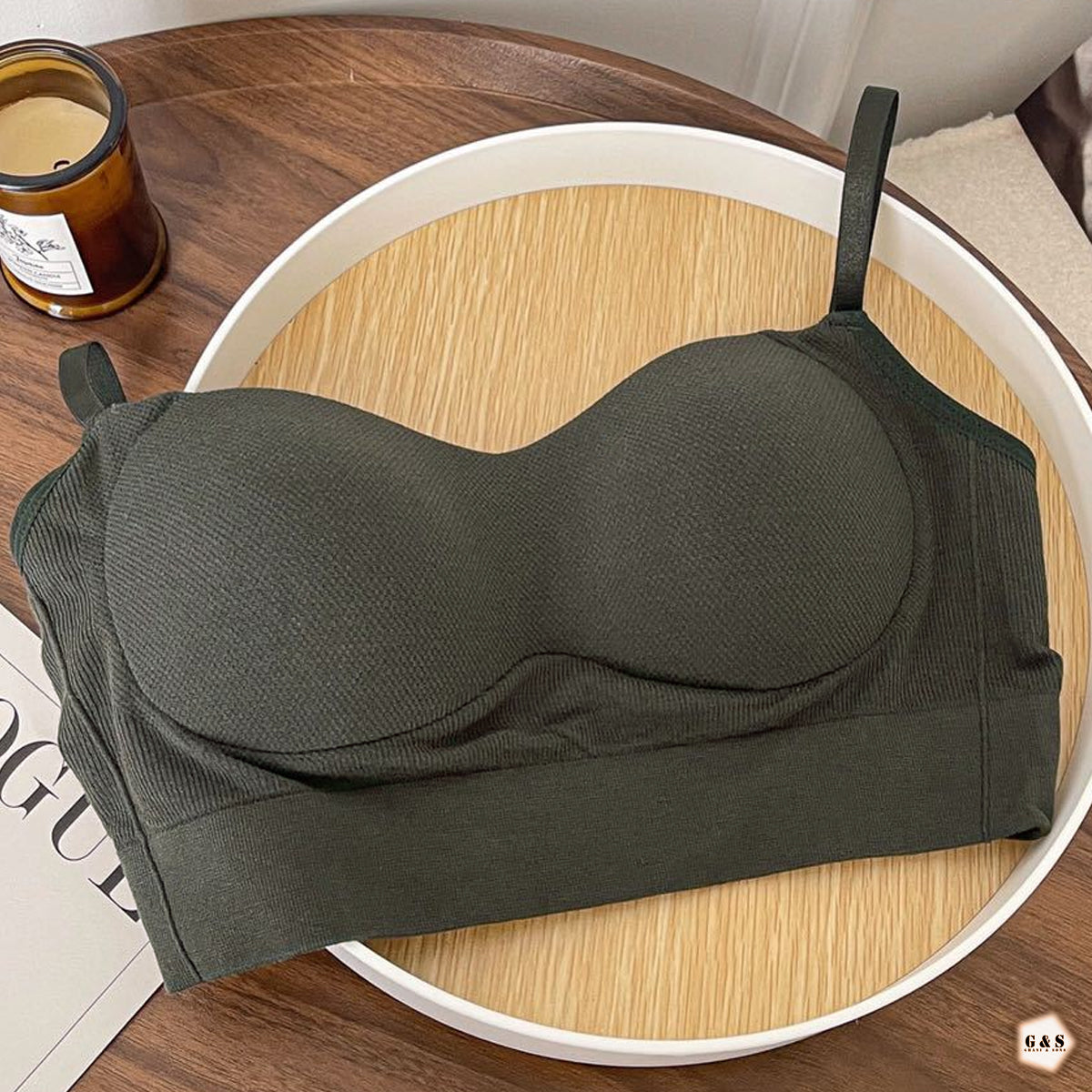 Premium Imported Pushup Bralette With 5 Back Hooks