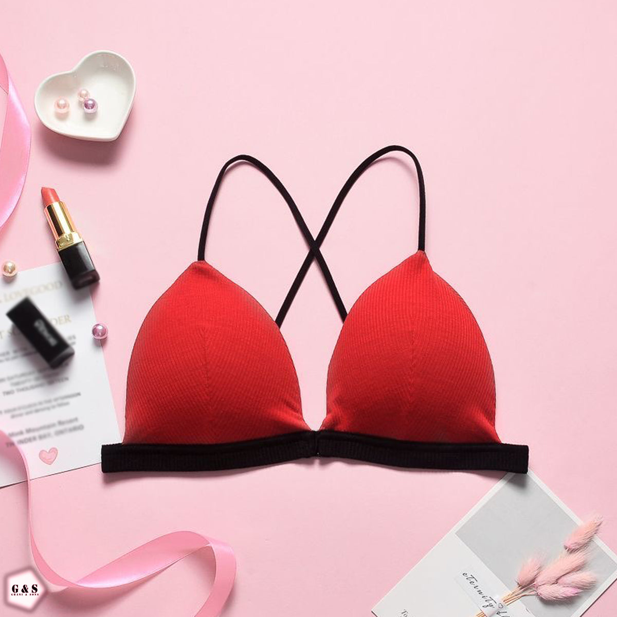 Girls Imported Front Open T-Shirt Bra