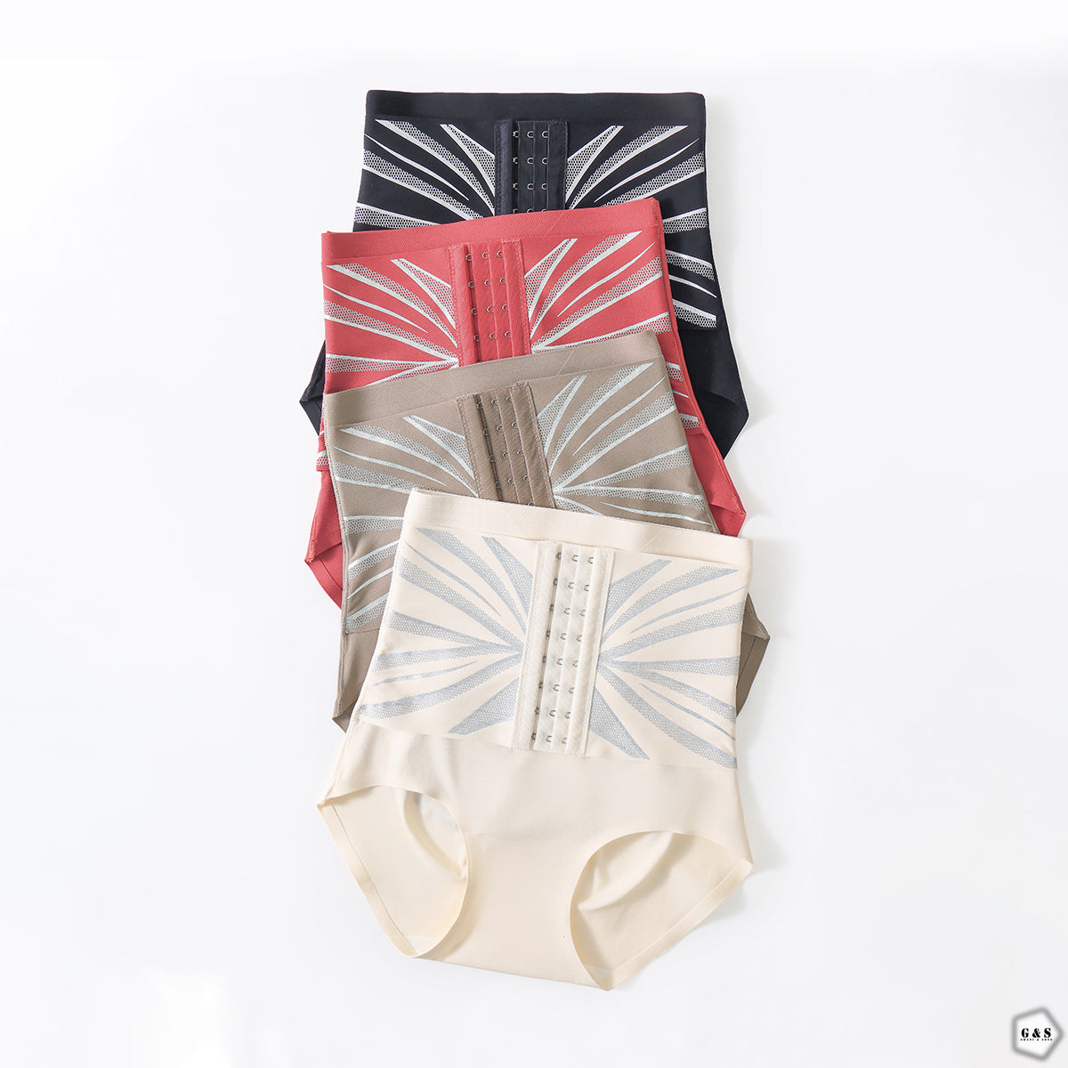 Premium Quality Pack Of 2 Seamless Body Shaper Panty With Corset Belt