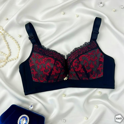 Pack Of 2 Premium Quality 5 Hooks Design Non-Wired Pushup Bras