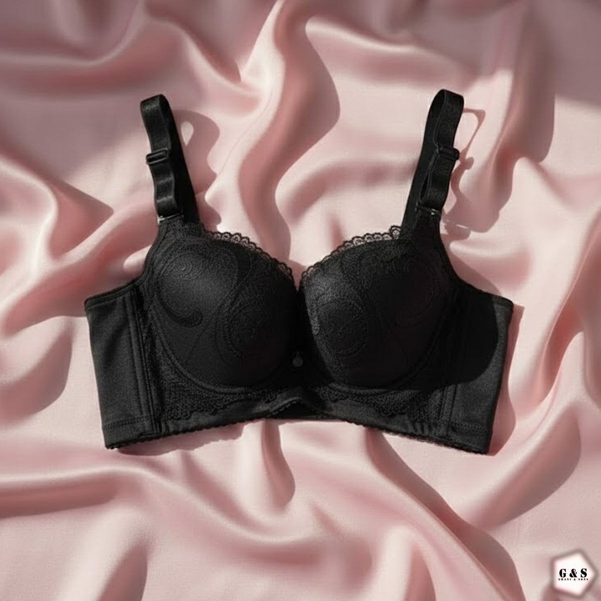 Pack Of 2 Full Back Support Wired Double Padded Pushup Bras