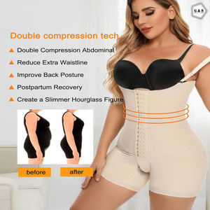 Premium Quality Seamless Body Shaper With Corset Belt