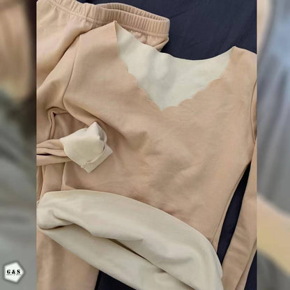 Ladies Imported Premium Quality Seamless Thermal Suit