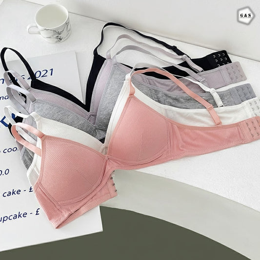 Girls Imported Pack Of 3 Light Padded T-Shirt Bra/Bralette