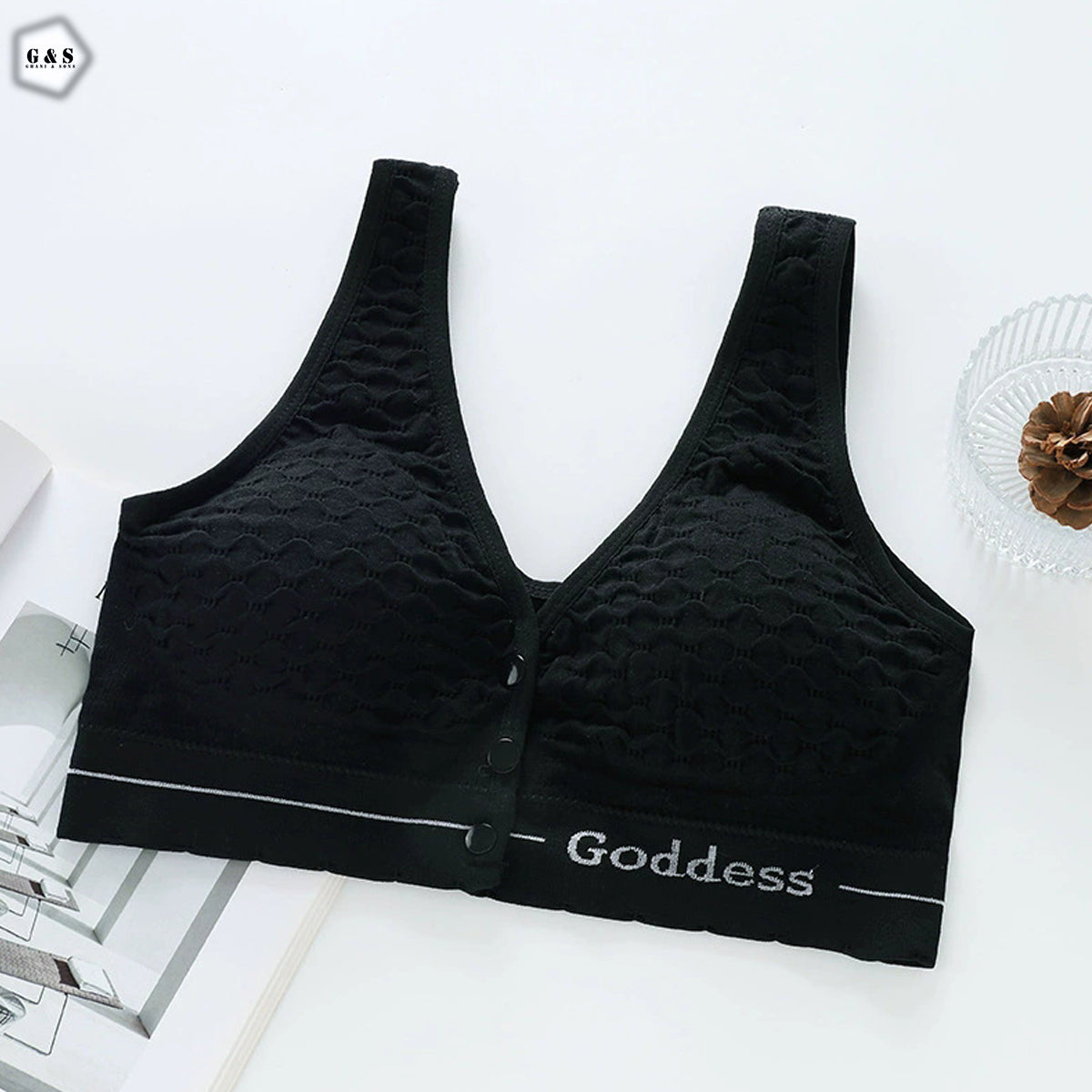 Pack Of 3 Front Open Casual/Nursing Bralette