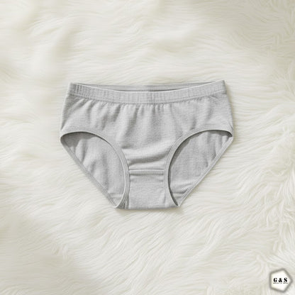 Ladies Imported High Quality Pack Of 5 Cotton Basic Panties