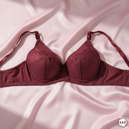 New Design Ladies Pack Of 3 Non-Padded Cotton Bras