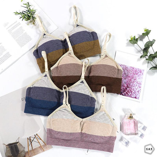 Pack Of 3 New Style Adjustable Strap Design Bralette