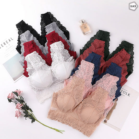 Beautiful Pack Of 3 New Style Lace Bralette