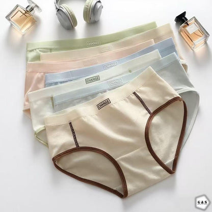Imported High Quality Summer Friendly Pack Of 5 Cotton Panties