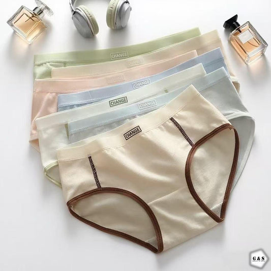 Imported High Quality Summer Friendly Pack Of 5 Cotton Panties
