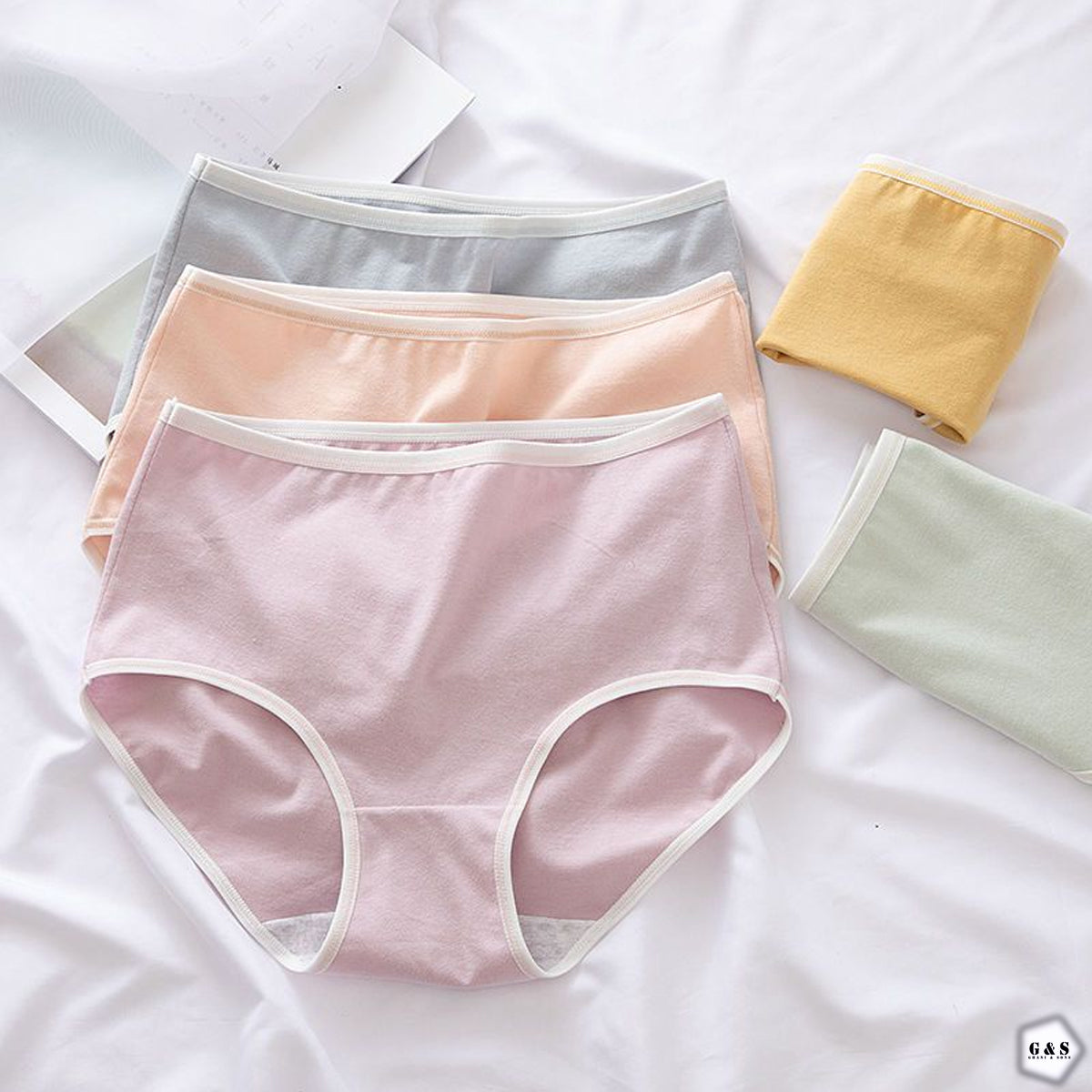 High Quality Summer Friendly Pack Of 5 Cotton Panties