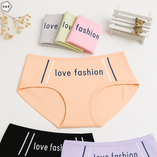 Pack Of 5 Soft Cotton Mix Jersey Panties