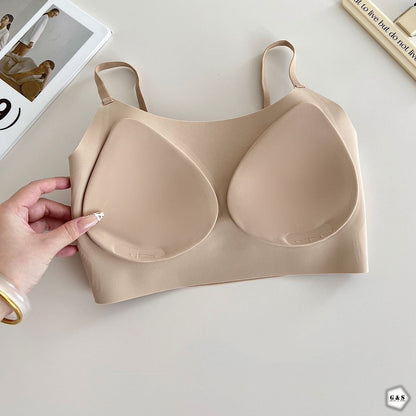Pack Of 3 Premium Quality Seamless Adjustable Straps Padded Bralette