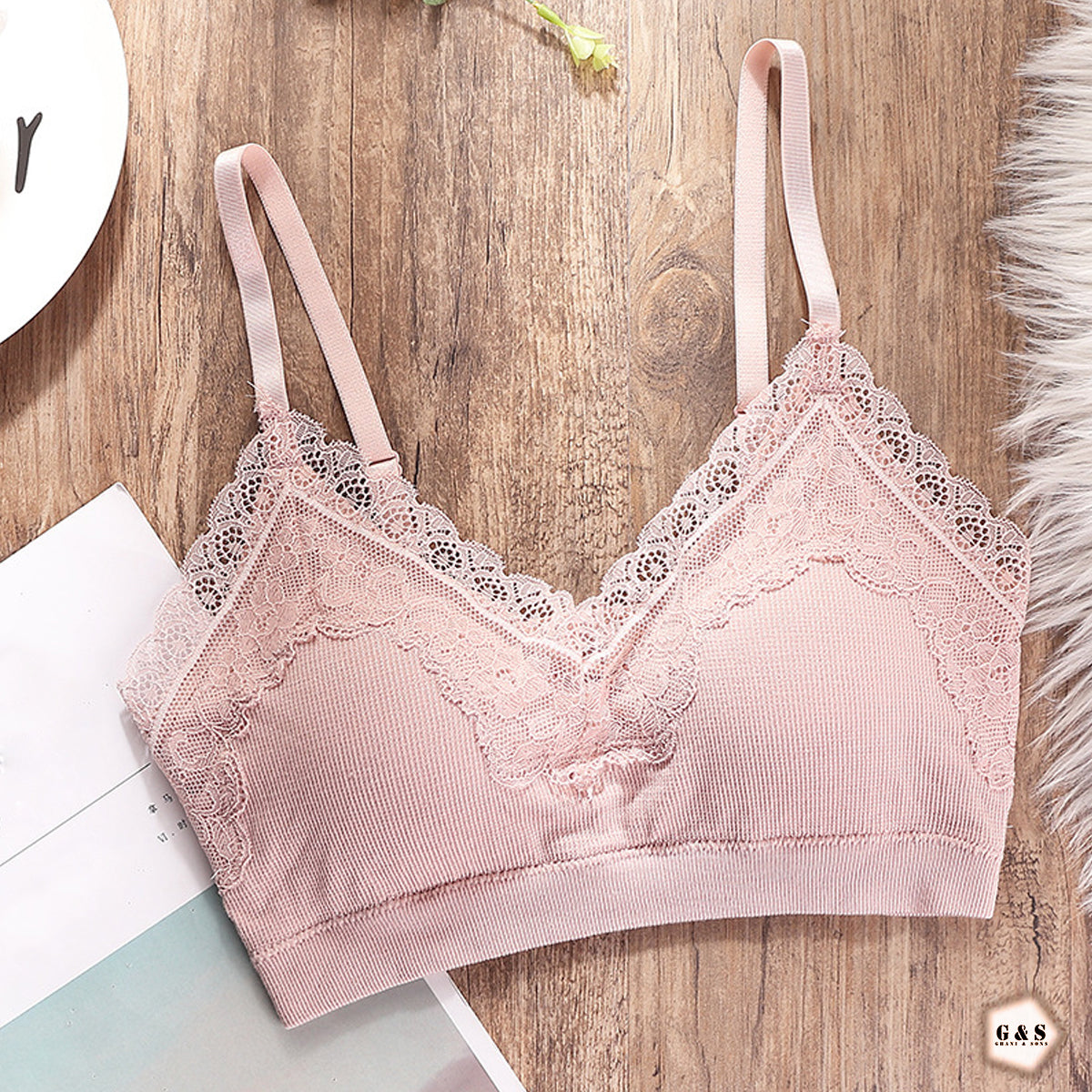 Pack Of 3 Adjustable Strap Design Bralette