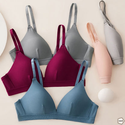 Girls Premium Quality Pure Cotton Pack Of 3 T-Shirt Bras