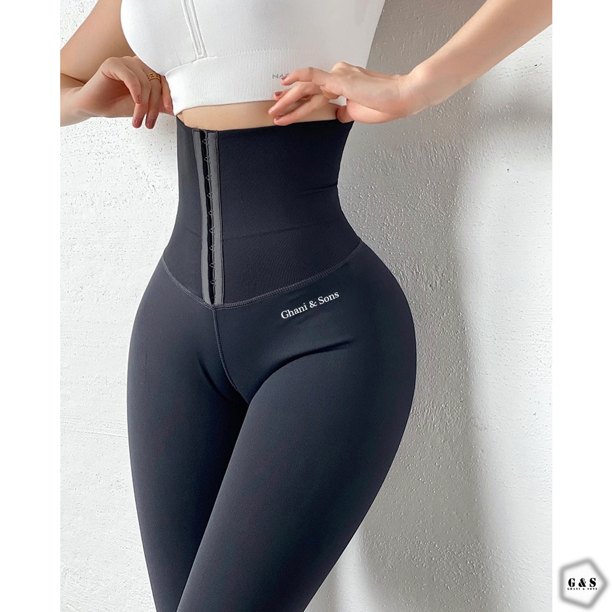 Ladies Imported High Waist Pushup Corset Gym/Yoga Legging