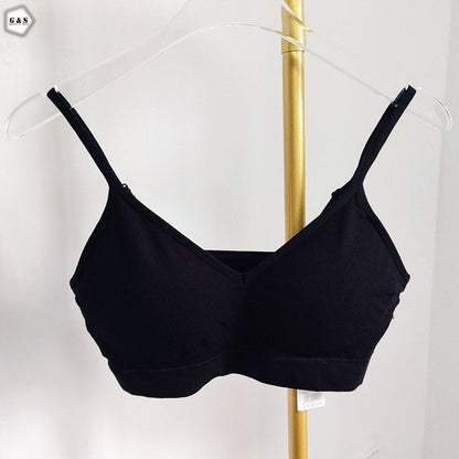 Girls Imported Pack Of 3 Adjustable Style Strap Design Bralette