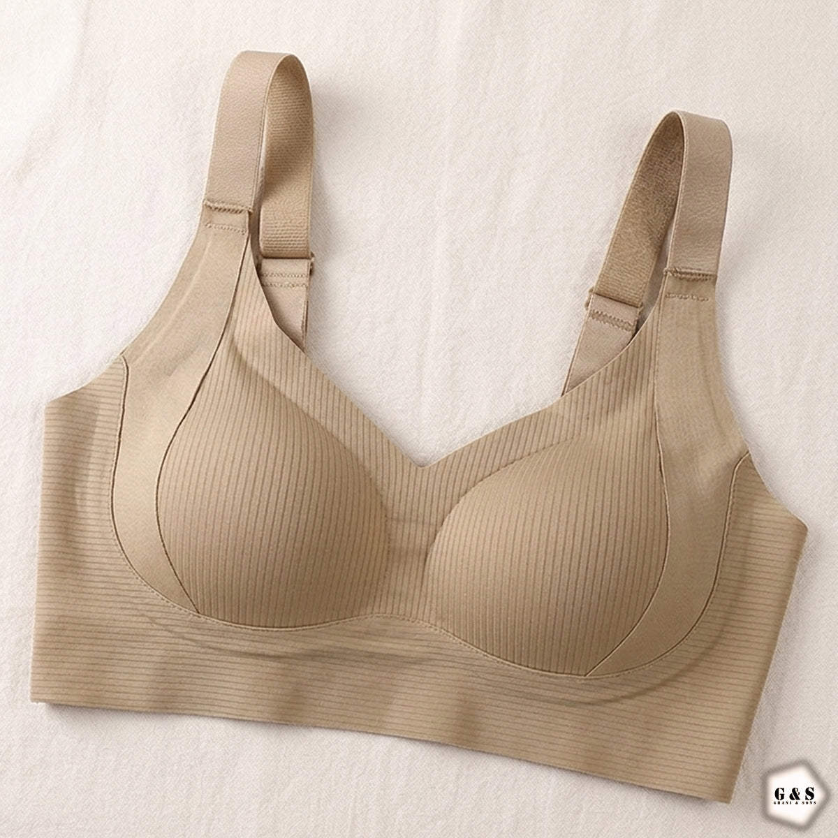 Pack Of 3 High Quality Cotton Seamless Non-Wired Pushup Bras