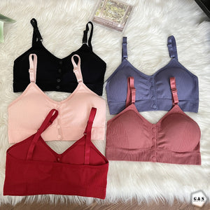 Pack Of 3 Front Open Nursing/Sports Bralette