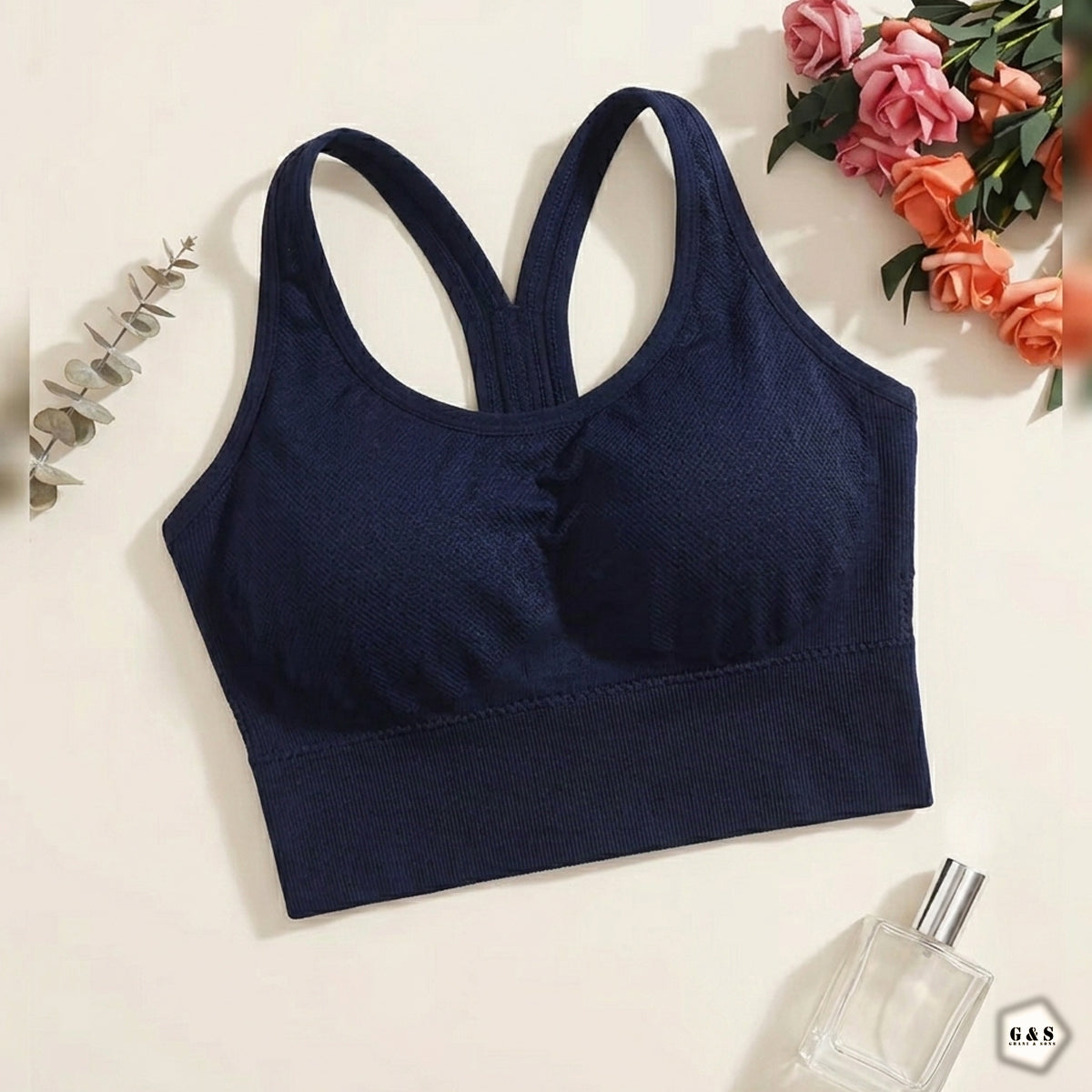 Pack Of 3 Back Hook Design Sports Bras