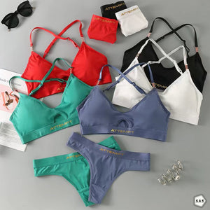 Stylish Pack Of 3 Sport/Casual Bralette Sets