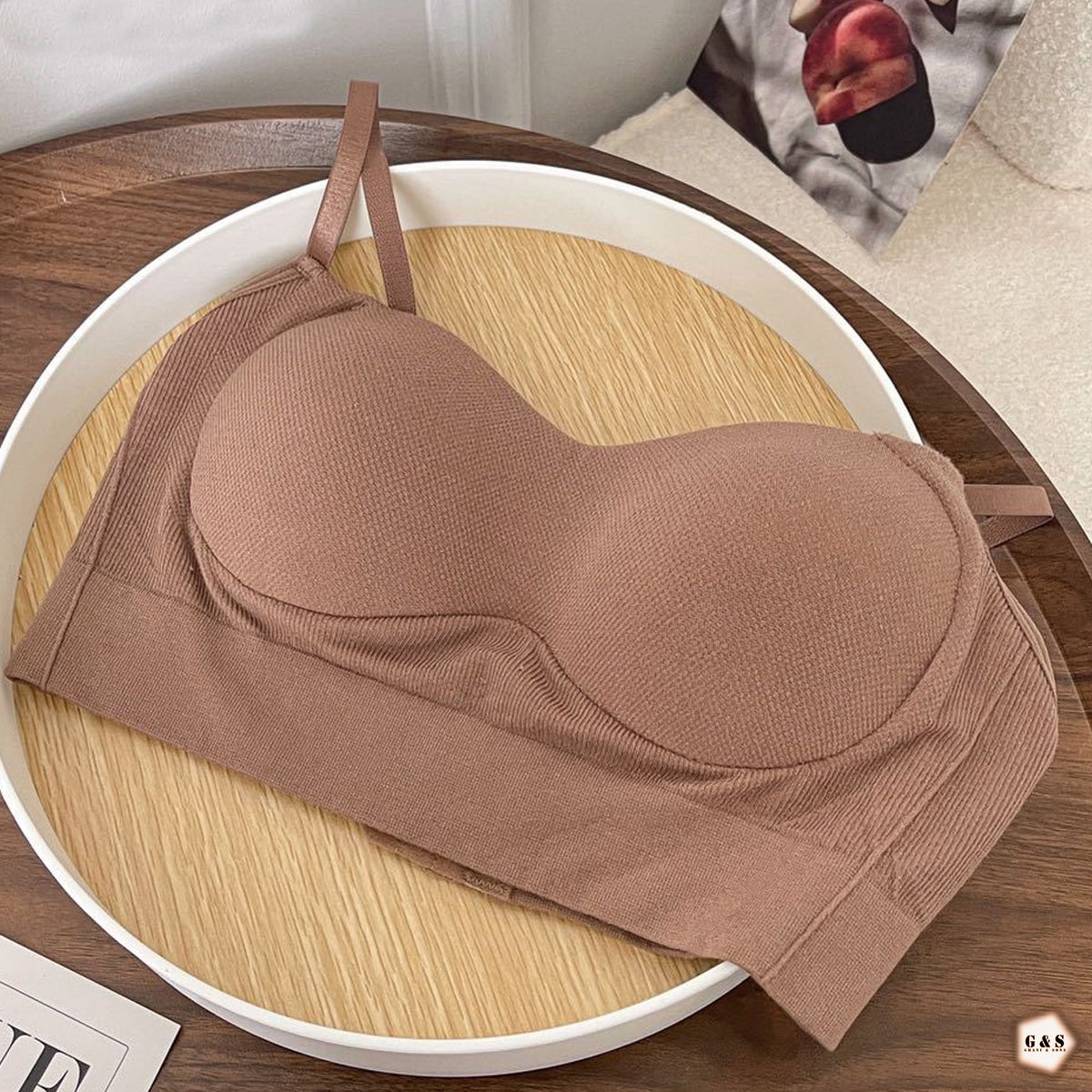 Premium Imported Pushup Bralette With 5 Back Hooks